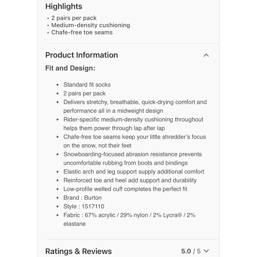 2 Pack Burton Weekend Midweight Kids Medium/Large (2-4) Galaxy Green‎ Socks NEW